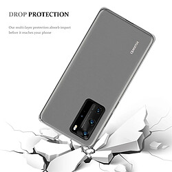 Cadorabo Coque Huawei P40 Etui en Transparent pas cher