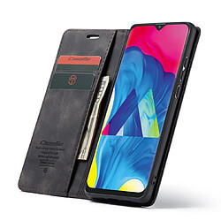 Wewoo Housse Coque CaseMe-013 Etui à rabat horizontal multifonctionnel en cuir avec fente pour carte et support Galaxy M10 Noir pas cher