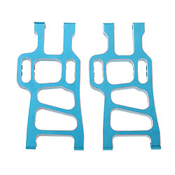 Bras de suspension inférieurs avant en aluminium RC pour camion HSP 1/10 94108 94111, bleu