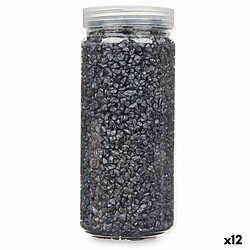 Gift Decor Pierres Décoratives Noir 2 - 5 mm 700 g (12 Unités)