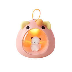 General Haut-parleur Bluetooth portable, haut-parleur Bluetooth Kawaii, appairage stéréo sans fil, 15 heures de lecture, son haute définition, mini haut-parleur Bluetooth mignon pour animal de compagnie (rose)