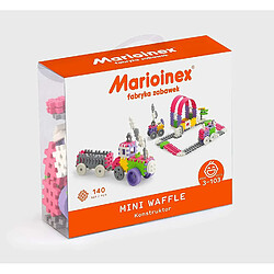 Marioinex 902837 Mini Gaufres Lot de 140 Pièces Constructor Girl Multicolore