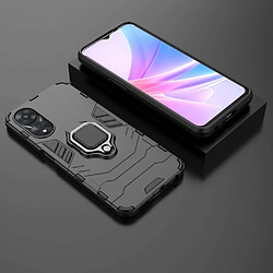 Avis Htdmobiles Coque pour Oppo A58 5G / A78 5G - housse etui rigide anti choc + verre trempe - NOIR