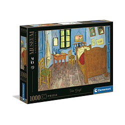 Clementoni Puzzle Col.Musées - Van Gogh, Chambre à Arles - 1000 pièces (CLE39616)