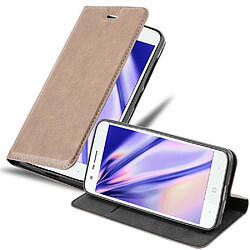 Cadorabo Coque ZTE Blade V8 MINI Etui en Brun