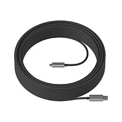 Logitech Strong câble USB 10 m USB A USB C Noir (STROMG USB CABLE 10M - .) - 0097855147097