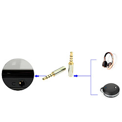 Avis 5pcs Adaptateur Audio Pour Casque 3.5mm Mâle à 2.5mm Femelle Fiche 3,5 Mm À Prise Jack Stéréo 2,5 Mm