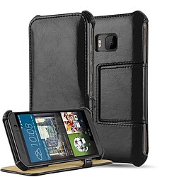 Cadorabo Etui HTC ONE M9 en Noir Coque