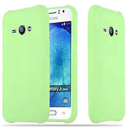 Cadorabo Coque Samsung Galaxy J1 ACE Etui en Vert