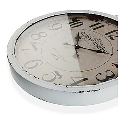 Horloge Murale Versa Rustic Métal Casual