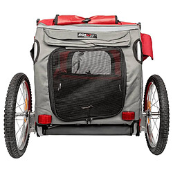 Avis PetSafe Remorque de vélo pour chien Happy Ride M Rouge