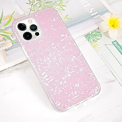 Coque en TPU + acrylique IPAKY IMD, antichoc rose pour votre iPhone 13 Pro 6.1 pouces