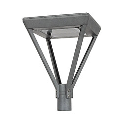 Avis Ledkia Luminaire LED Aventino Square 40W Programmable 5 Steps Éclairage Public Blanc neutre Symétrique 120ºx120º 4000K