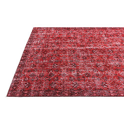 Vidal Tapis de laine 264x152 rouge Ultra Vintage pas cher