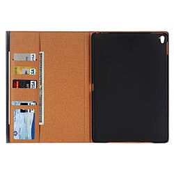 Acheter Wewoo Smart Cover bleu foncé pour iPad Pro 9,7 pouces cartes et portefeuille Étui en cuir avec rabat fentes