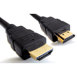 Hobby Tech Cable Hdmi 1.3 Double Blindage Contacts Or 2,50M Ps3/Xbox360