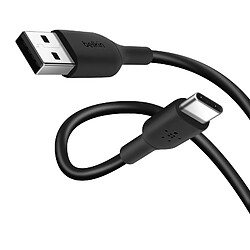 Câble USB vers USB-C Charge et Synchronisation Ultra-résistant 1m Belkin noir