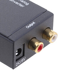 Avis Coaxial Optique Numérique à Adaptateur Analogue De Convertisseur Audio De Rca Avec Câble D'usb