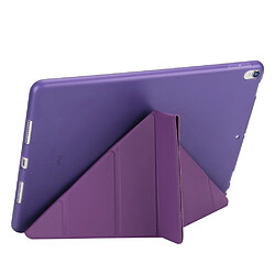 Acheter Etui en PU stand en origami violet pour votre Apple iPad Air 10.5 (2019)/Pro 10.5 pouces (2017)