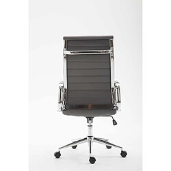 Avis Decoshop26 Fauteuil de bureau en synthétique gris avec assise rembourrée pivotant BUR10243