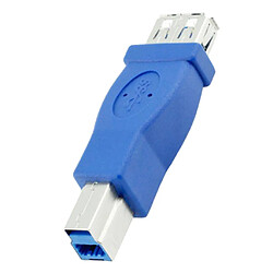 Adaptateur D'imprimante USB, Connecteur D'impression USB 3.0 Type A Femelle Vers USB B Mâle Scanner D'imprimante D'ordinateur, Convertisseur D'adaptat pas cher