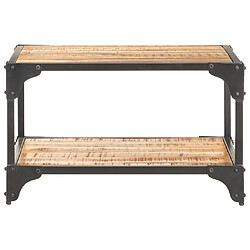 Maison Chic Table basse,Table Console Table d'appoint, Table pour salon 60x60x35 cm Bois de manguier massif -MN46587