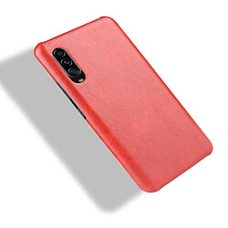 Acheter Wewoo Coque Rigide Pour Galaxy A90 5G antichoc Litchi PC + Etui PU Rouge