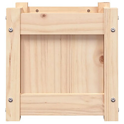 Acheter vidaXL Jardinière 31x31x31 cm bois de pin massif