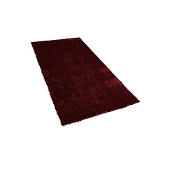 Beliani Tapis 80 x 150 cm rouge EVREN