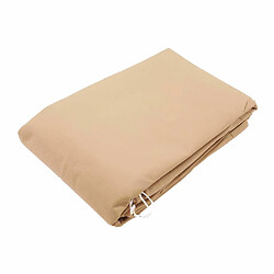 Nature Couverture d'hiver avec fermeture éclair 70 g/m² Beige 2x2,5 m