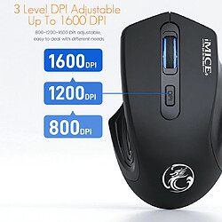 Avis Yonis Souris Sans Fil Silencieuse Rechargeable 1600 DPI