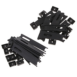 Avis 10pcs supports de cadre photo en plastique supports d'affichage A