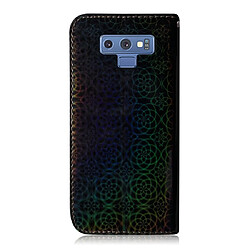 Avis Wewoo Housse Coque Pour Galaxy Note 9 couleur unie boucle magnétique coloré horizontale étui en cuir PU avec titulaire et fentes cartes et portefeuille et lanière noir