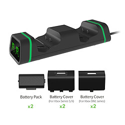 Acheter 2 Chargeur Double Contrôleur Pour Kit De Base Xbox One X S Station 2 Batterie