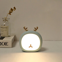 Acheter Universal Lumière de nuit élan mignonne lumière de nuit bébé avec capteur tactile rechargeable changement de couleur chambre d'enfant DNJ998