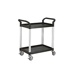 Servante polyvalente 250 KG - 2 plateaux - 85x48x95cm