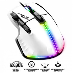 Souris PRO GAMING Spirit of Gamer PRO-M5 RGB Gaming & Multimédia 8 BOUTONS LED RGB 8G 12800DPI