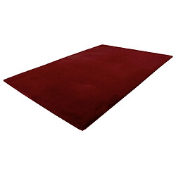 Acheter Lisa Design Joy - tapis rectangulaire - fausse fourrure - rouge