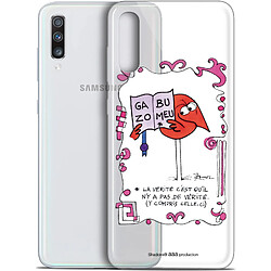 Caseink Coque Pour Samsung Galaxy A70 (6.7 ) [Gel HD Collection Les Shadoks ? Design La Vérité - Souple - Ultra Fin - Imprimé en France]