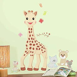 Thedecofactory SOPHIE LA GIRAFE - Stickers repositionnables géants Sophie la Girafe 92x40