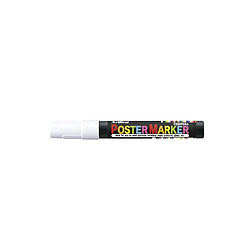 Ac-Deco Marqueur Poster Tempera - Pointe conique 4 mm - Blanc