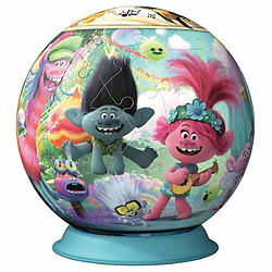 Ludendo Puzzle 3D rond 72 pièces - Trolls 2