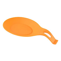 Support De Cuillère En Silicone Résistant à La Chaleur Ustensile De Cuisine Porte-spatule Outil Aide Bleu