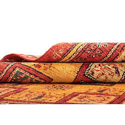 Vidal Tapis de laine 159x100 rouge Kashkuli pas cher