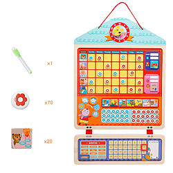 Mon Tableau des Responsabilités, Magnétique En Bois Tableau de Corvée Calendrier Enfants Calendrier Jouets Éducatifs pour Enfants de Bonnes Habitudes pas cher