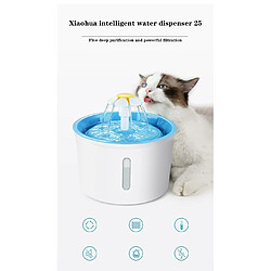 Avis Universal Fontaine automatique pour chat 1.6L LED Alimentation électrique silencieuse pour eau USB pour animaux domestiques Boisson pour animaux domestiques Boisson pour chats et chiens | Fournitures d'arrosage pour l'alimentation des chats