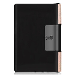 Wewoo Housse Coque Pour Lenovo Yoga Smart Tab Etui à rabat horizontal en cuir texturé avec support à deux rabattables or rose