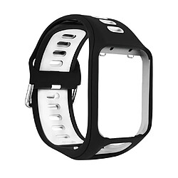 Pour Tomtom Runner 2/3 Spark / 3 Sport Montre de remplacement en silicone avec bracelet de montre