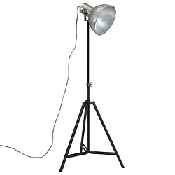 vidaXL Lampadaire 25 W argent vintage 61x61x90/150 cm E27