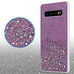 Cadorabo Etui Samsung Galaxy S10 4G en Violet Coque pas cher